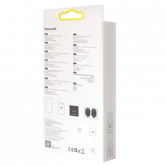 Baseus 2x Full screen 0,3 mm Anti Spy tempered glass with a frame iPhone 13 mini (SGQP010601) (case friendly)