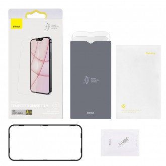 Baseus 0,3mm Porcelain Glass 2x tempered glass for iPhone 13 mini screen protector (SGBL030002)