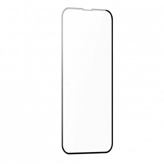 Baseus 0,3mm Full Screen Porcelain Glass 2x Porcelain Tempered Glass for iPhone 13 Pro Max Full Screen with Frame Black (SGQP030201)