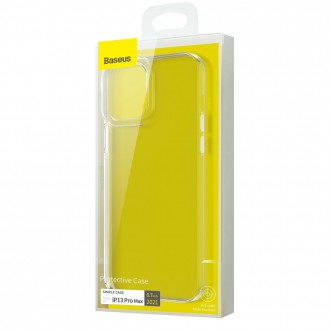 Baseus Simple Series Case průhledné gelové pouzdro iPhone 13 Pro průhledné (ARAJ000102)