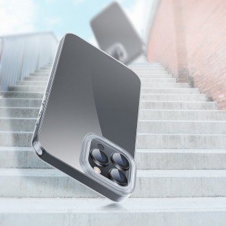 Baseus Simple Series Case průhledné gelové pouzdro pro iPhone 13 Pro Max průhledné (ARAJ000202)