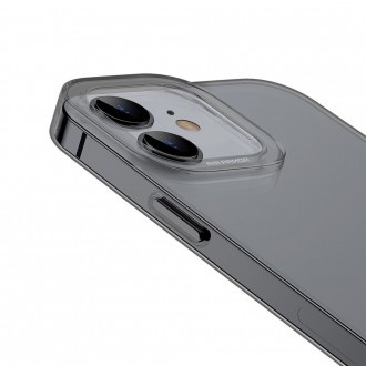 Baseus Simple Series Case průhledné gelové pouzdro iPhone 13 černé (ARAJ000301)