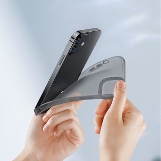 Baseus Simple Series Case průhledné gelové pouzdro iPhone 13 černé (ARAJ000301)