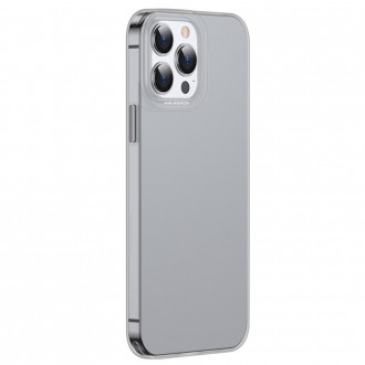 Baseus Simple Series Case průhledný gelový kryt pro iPhone 13 Pro Max černý (ARAJ000501)