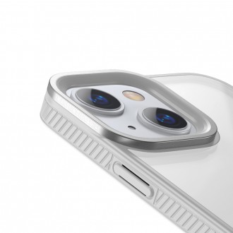 Baseus Crystal Phone Case Armor Case pro iPhone 13 s gelovým rámečkem šedý (ARJT000313)