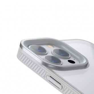 Baseus Crystal Phone Case Armor Case pro iPhone 13 Pro s gelovým rámečkem šedý (ARJT000413)