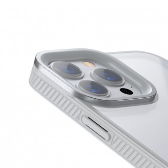 Baseus Crystal Phone Case Armor Case pro iPhone 13 Pro Max s gelovým rámečkem šedý (ARJT000513)