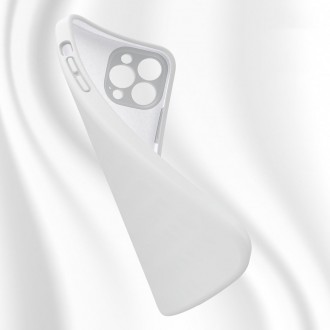 Baseus Tekuté gelové pouzdro silikonový kryt pro iPhone 13 Pro Max bílý (ARYT000502)