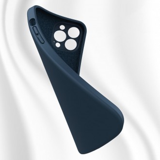 Baseus Liquid Gel Case silikonový kryt pro iPhone 13 Pro modrý (ARYT000703)