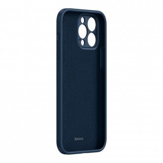 Baseus Liquid Gel Case Soft Flexible Rubber Cover for iPhone 13 Pro Max blue (ARYT000803)