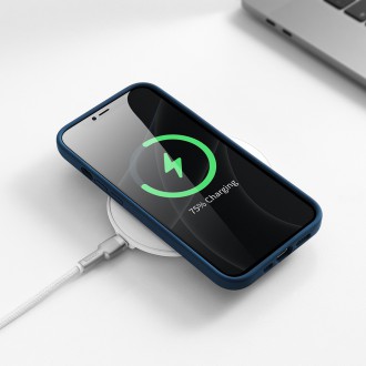 Baseus Liquid Gel Case Soft Flexible Rubber Cover for iPhone 13 Pro Max blue (ARYT000803)