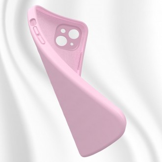 Baseus Liquid Gel Case silikonový kryt pro iPhone 13 růžový (ARYT000904)