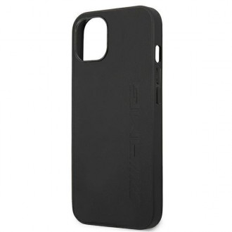 AMG AMHCP13SDOLBK iPhone 13 mini 5,4" czarny/black hardcase Leather Hot Stamped