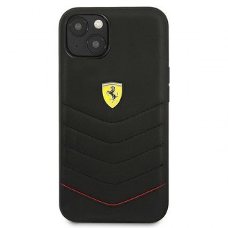 Ferrari FEHCP13SRQUK iPhone 13 mini 5,4&quot; černý/černý pevný obal Off Track Quilted