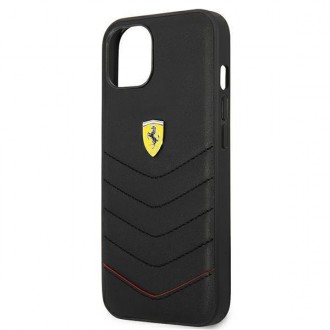 Ferrari FEHCP13SRQUK iPhone 13 mini 5,4&quot; černý/černý pevný obal Off Track Quilted