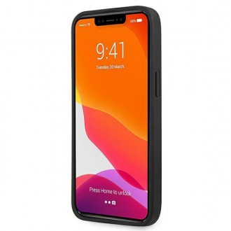 Guess GUHCP13X4GMGGR iPhone 13 Pro Max 6,7&quot; šedý/šedý pevný obal 4G velké kovové logo