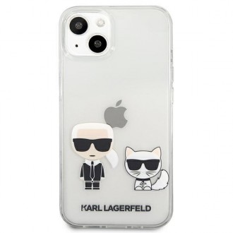 Karl Lagerfeld KLHCP13MCKTR iPhone 13 6,1" hardcase Transparent Karl & Choupette