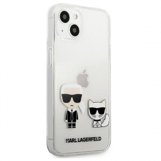 Karl Lagerfeld KLHCP13MCKTR iPhone 13 6,1" hardcase Transparent Karl & Choupette