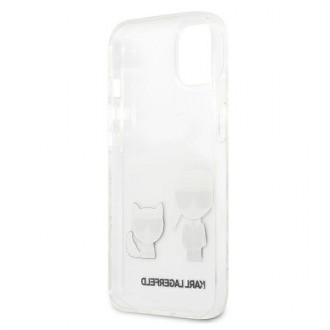 Karl Lagerfeld KLHCP13MCKTR iPhone 13 6,1" hardcase Transparent Karl & Choupette