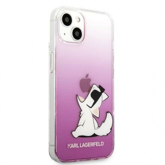 Karl Lagerfeld KLHCP13SCFNRCPI iPhone 13 mini 5,4 &quot;hardcase pink / pink Choupette Fun