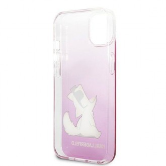 Karl Lagerfeld KLHCP13SCFNRCPI iPhone 13 mini 5,4 &quot;hardcase pink / pink Choupette Fun