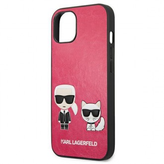 Karl Lagerfeld KLHCP13SPCUSKCP iPhone 13 mini 5,4" fuksja/fuchsia hardcase Ikonik Karl & Choupette