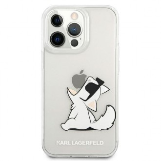Karl Lagerfeld KLHCP13XCFNRC iPhone 13 Pro Max 6,7" hardcase transparent Choupette Fun