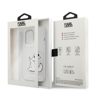 Karl Lagerfeld KLHCP13XCFNRC iPhone 13 Pro Max 6,7" hardcase transparent Choupette Fun