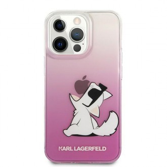 Karl Lagerfeld KLHCP13XCFNRCPI iPhone 13 Pro Max 6.7 "hardcase pink / pink Choupette Fun