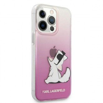 Karl Lagerfeld KLHCP13XCFNRCPI iPhone 13 Pro Max 6.7 "hardcase pink / pink Choupette Fun