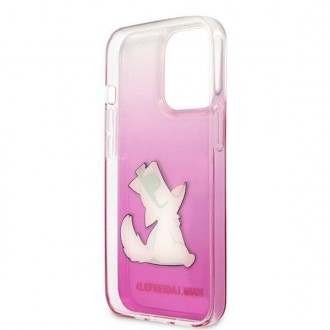 Karl Lagerfeld KLHCP13XCFNRCPI iPhone 13 Pro Max 6.7 "hardcase pink / pink Choupette Fun