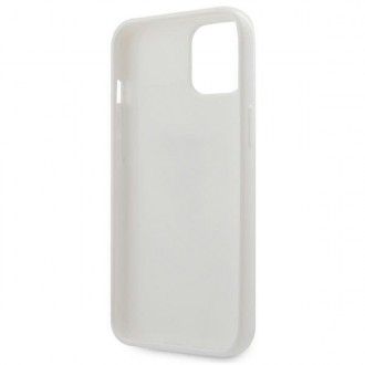 Guess GUHCP13SPCUMAWH iPhone 13 mini 5,4&quot; bílý/bílý pevný obal Marble