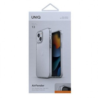 UNIQ etui Air Fender iPhone 13 6,1" nude transparent
