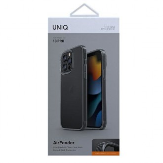 UNIQ etui Air Fender iPhone 13 Pro / 13 6,1" szary/smoked grey