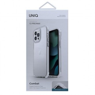 UNIQ etui Combat iPhone 13 Pro Max 6,7" biały/white