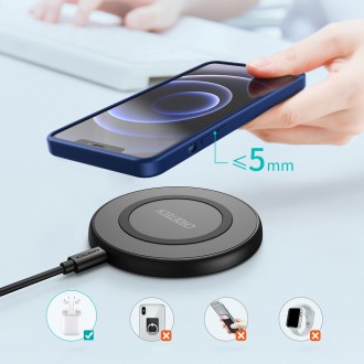 Choetech Qi 10W wireless charger + USB cable - micro USB black (T526-S)