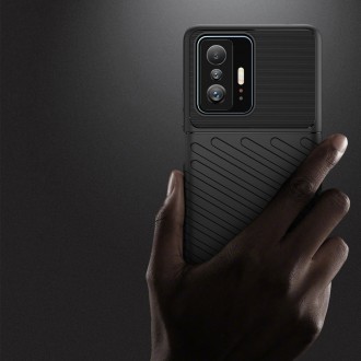 Thunder Case Flexible armored cover for Xiaomi Mi 11T Pro / Mi 11T black