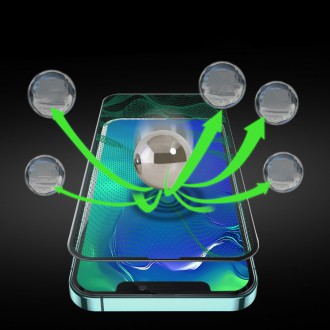 Bestsuit 6in1 set for iPhone 12 pro max case / flexi tempered glass / back film / camera glass / cloths / applicator (D30 Buffer)