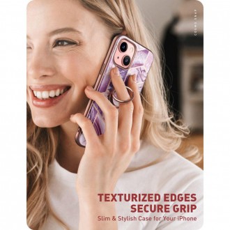 Supcase IBLSN COSMO SNAP IPHONE 13 MARBLE PURPLE