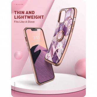 Supcase IBLSN COSMO SNAP IPHONE 13 MARBLE PURPLE