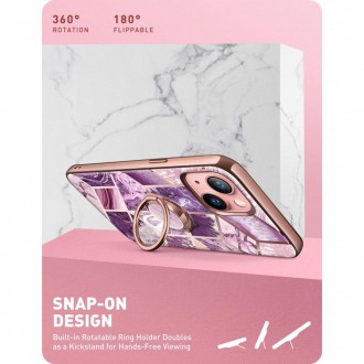 Supcase IBLSN COSMO SNAP IPHONE 13 MARBLE PURPLE