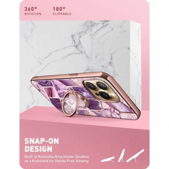 Supcase IBLSN COSMO SNAP IPHONE 13 PRO MARBLE PURPLE
