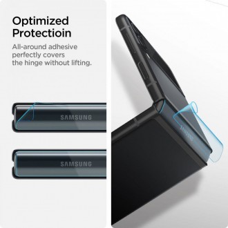 Spigen OPTIK.TR OBJEKTIV A FÓLIE FOTOAPARÁTU GALAXY Z Flip 3 ČERNÁ