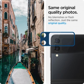 Spigen OPTIK.TR OBJEKTIV A FÓLIE FOTOAPARÁTU GALAXY Z Flip 3 ČERNÁ