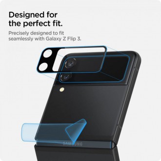 Spigen OPTIK.TR OBJEKTIV A FÓLIE FOTOAPARÁTU GALAXY Z Flip 3 ČERNÁ