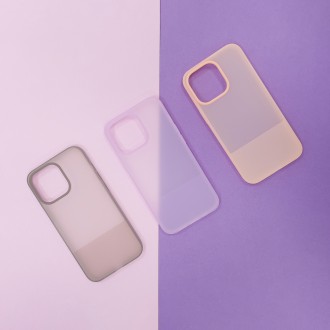 Kingxbar Plain Series case cover for iPhone 13 Pro silicone case purple