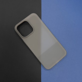 Kingxbar Plain Series case cover for iPhone 13 Pro silicone case gray