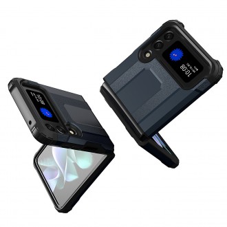 Hybrid Armor Case Tough Rugged Cover for Samsung Galaxy Z Flip 3 black