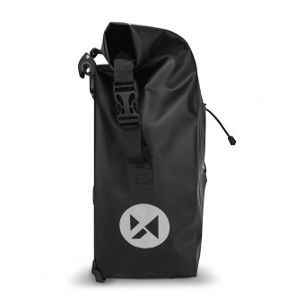 Wozinsky waterproof bicycle bag trunk pannier 25l black (WBB24BK)