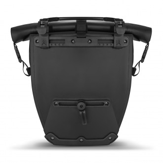 Wozinsky waterproof bicycle bag trunk pannier 25l black (WBB24BK)